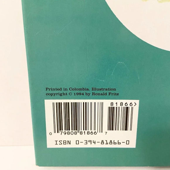 Vintage 1994 Pop Up Animal Alphabet Book Ronald Fritz Random House Books - Picture 3 of 6